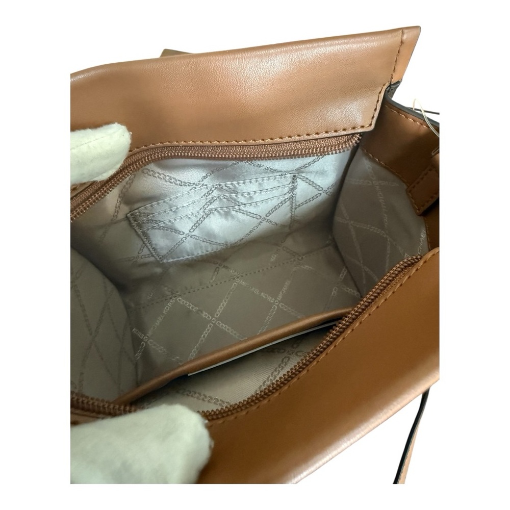 NWT Authentic Michael Kors Graham North South Signature Crossbody Bag - Picture 11 of 15